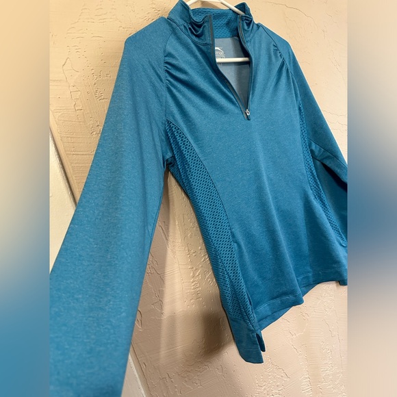🎈2/$15🎈Slazenger Golf Quarter Zip Women’s Small Athletic Long Sleeve - Picture 4 of 9